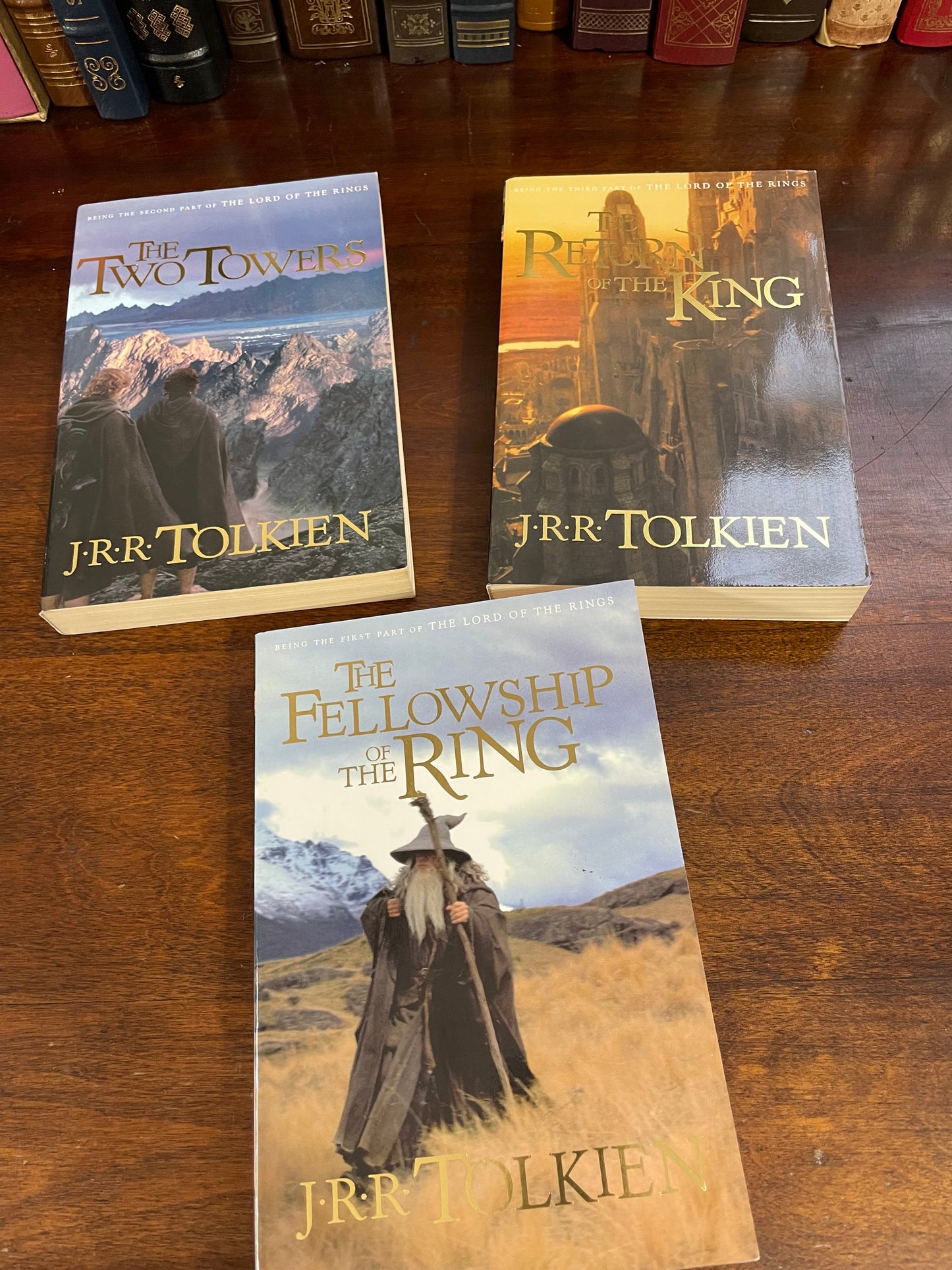 The Lord of the Rings series.