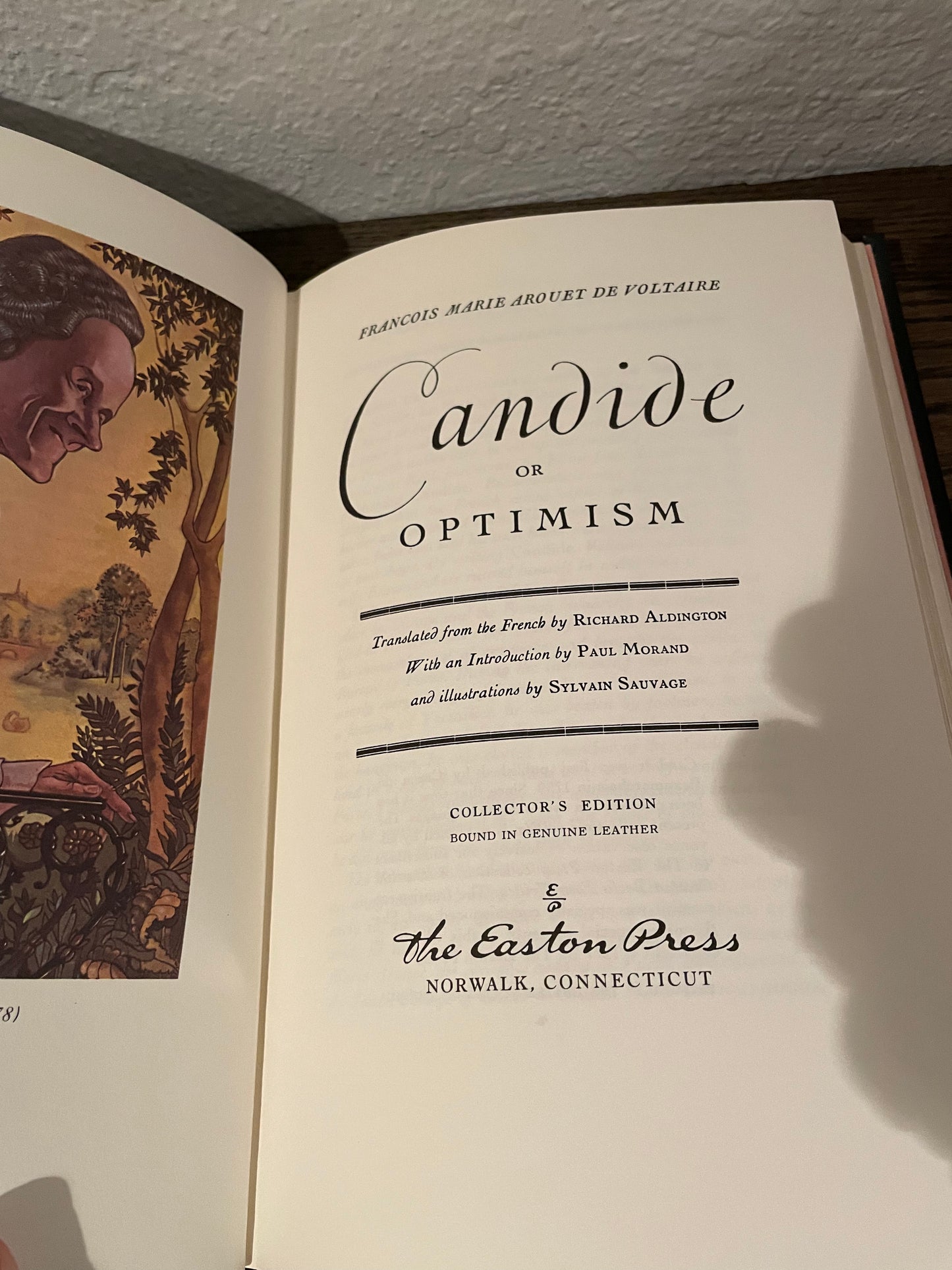 Candide. Voltaire. Easton Press