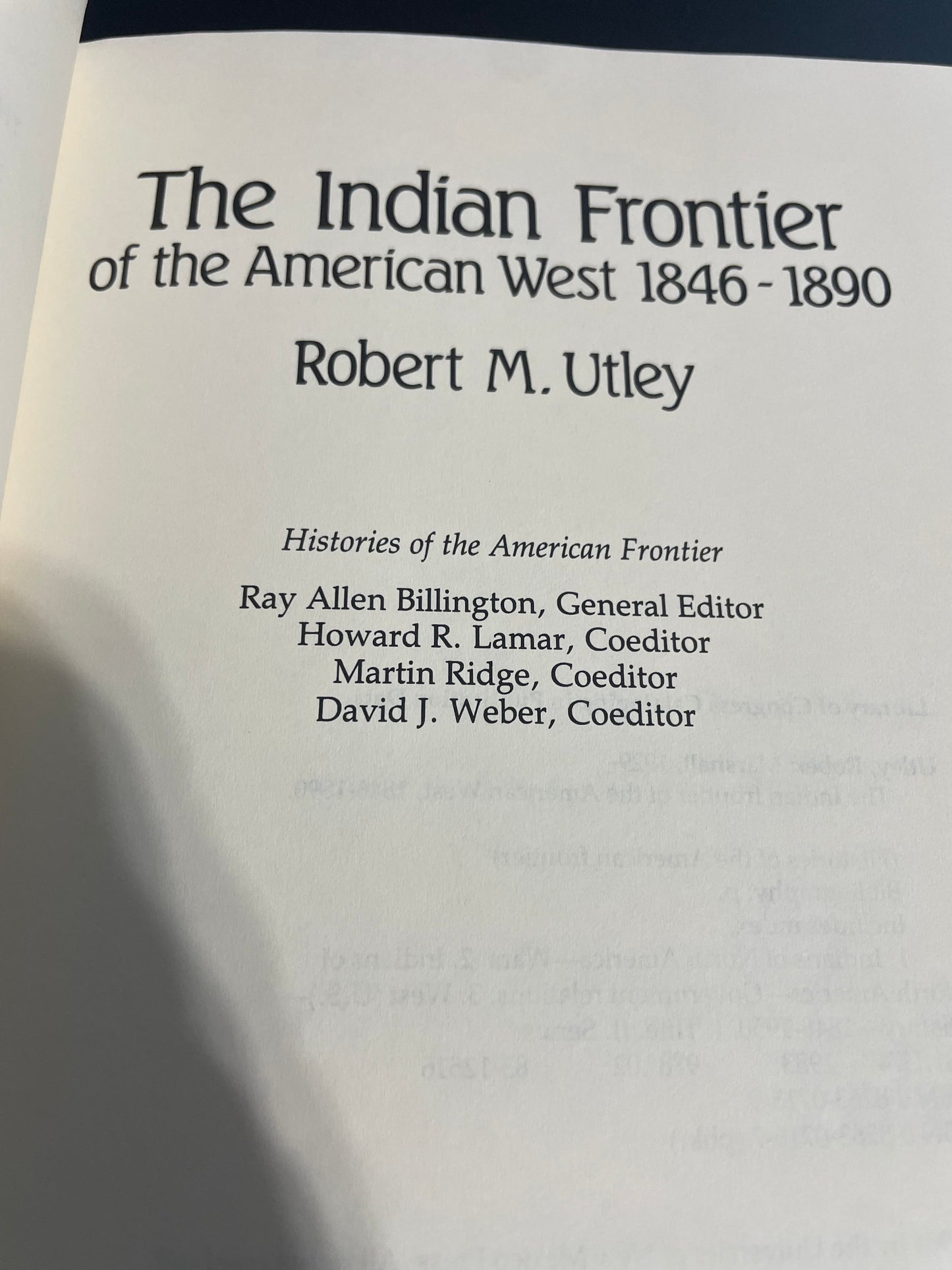 Traders and Raider.  The Indian Frontier.  On The Cattle Ranges of the Oregon Country.