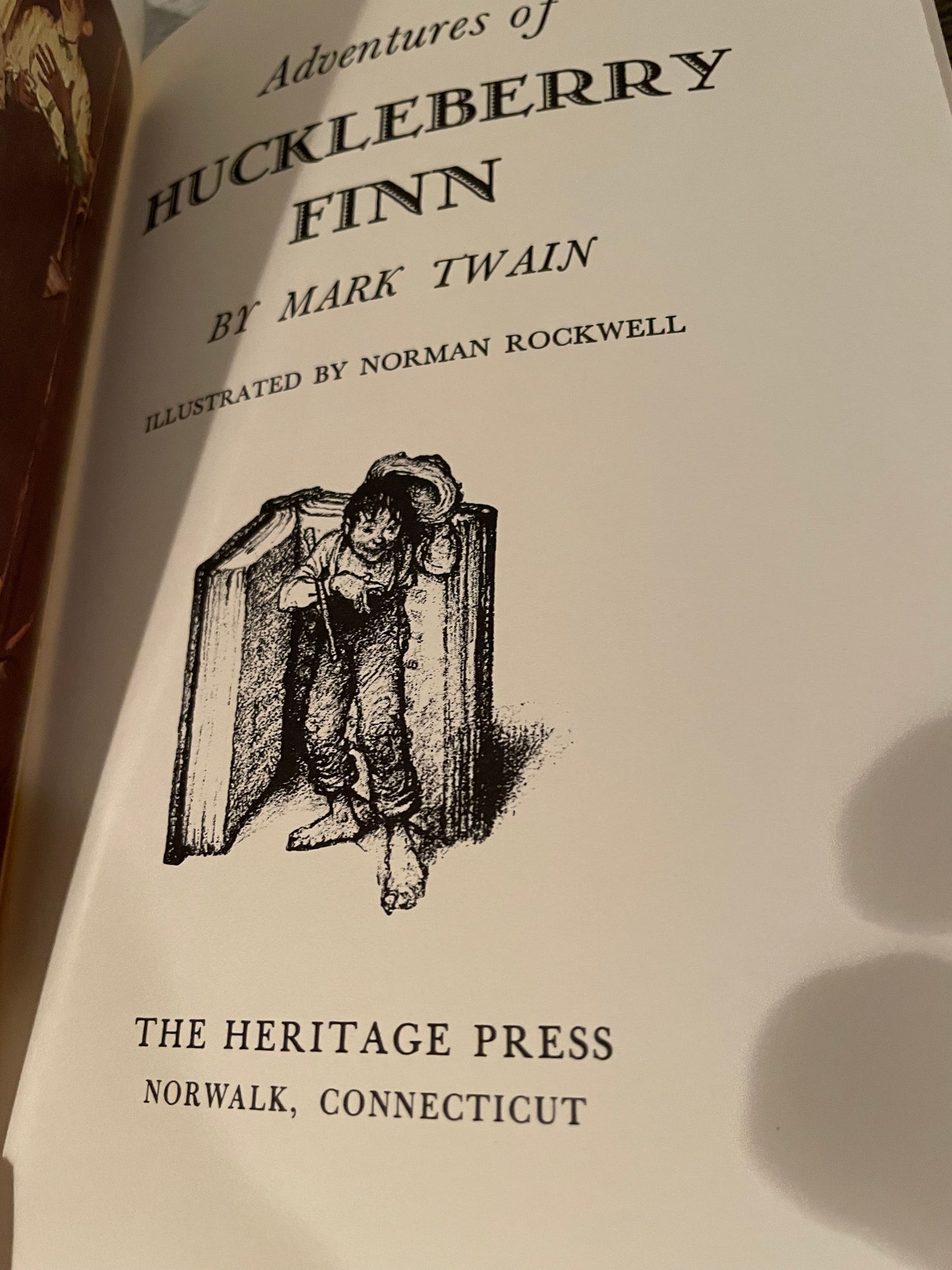 The Adventures of Huckleberry Finn.