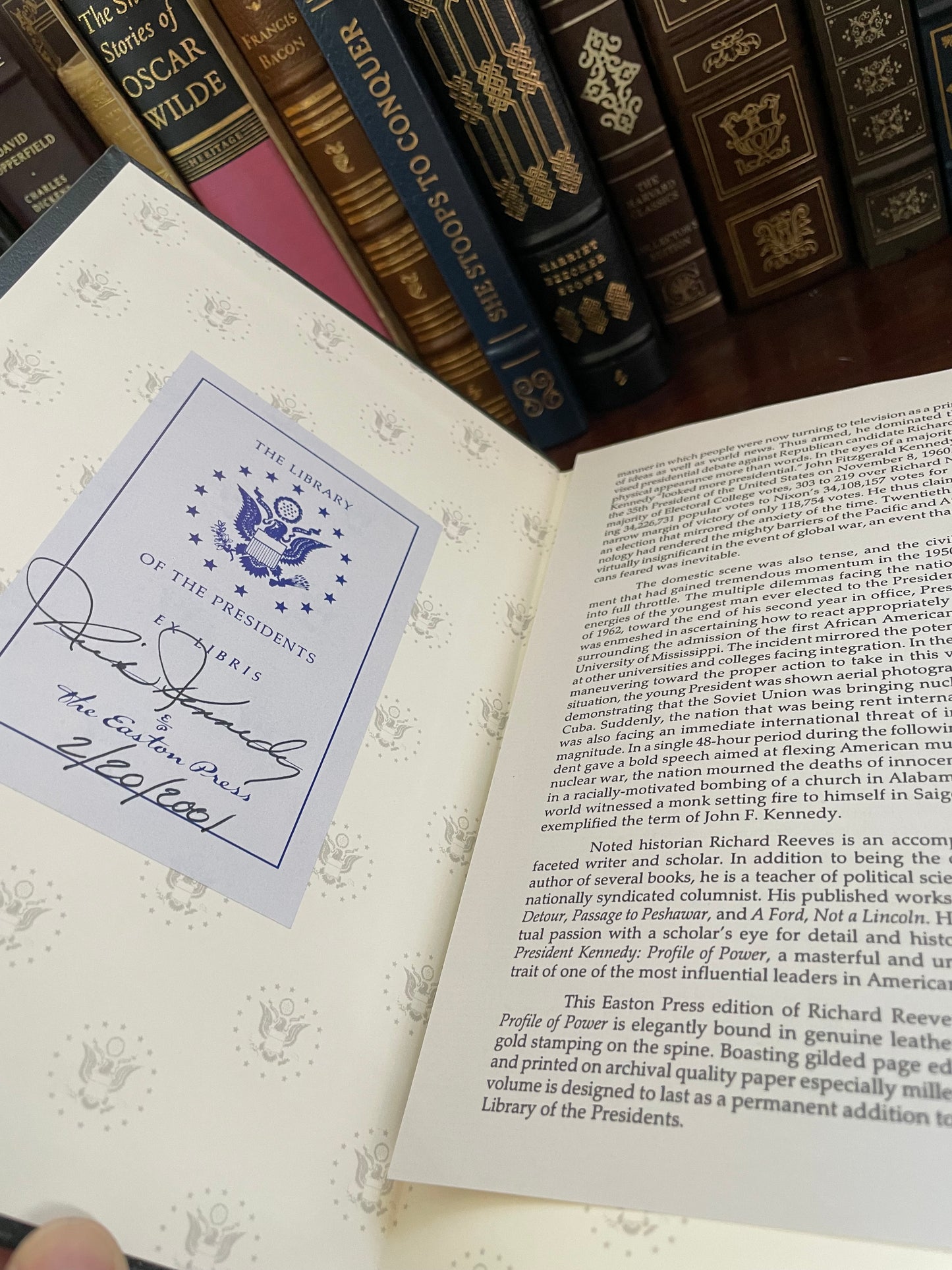 President Kennedy. Easton Press. Collector’s Edition.