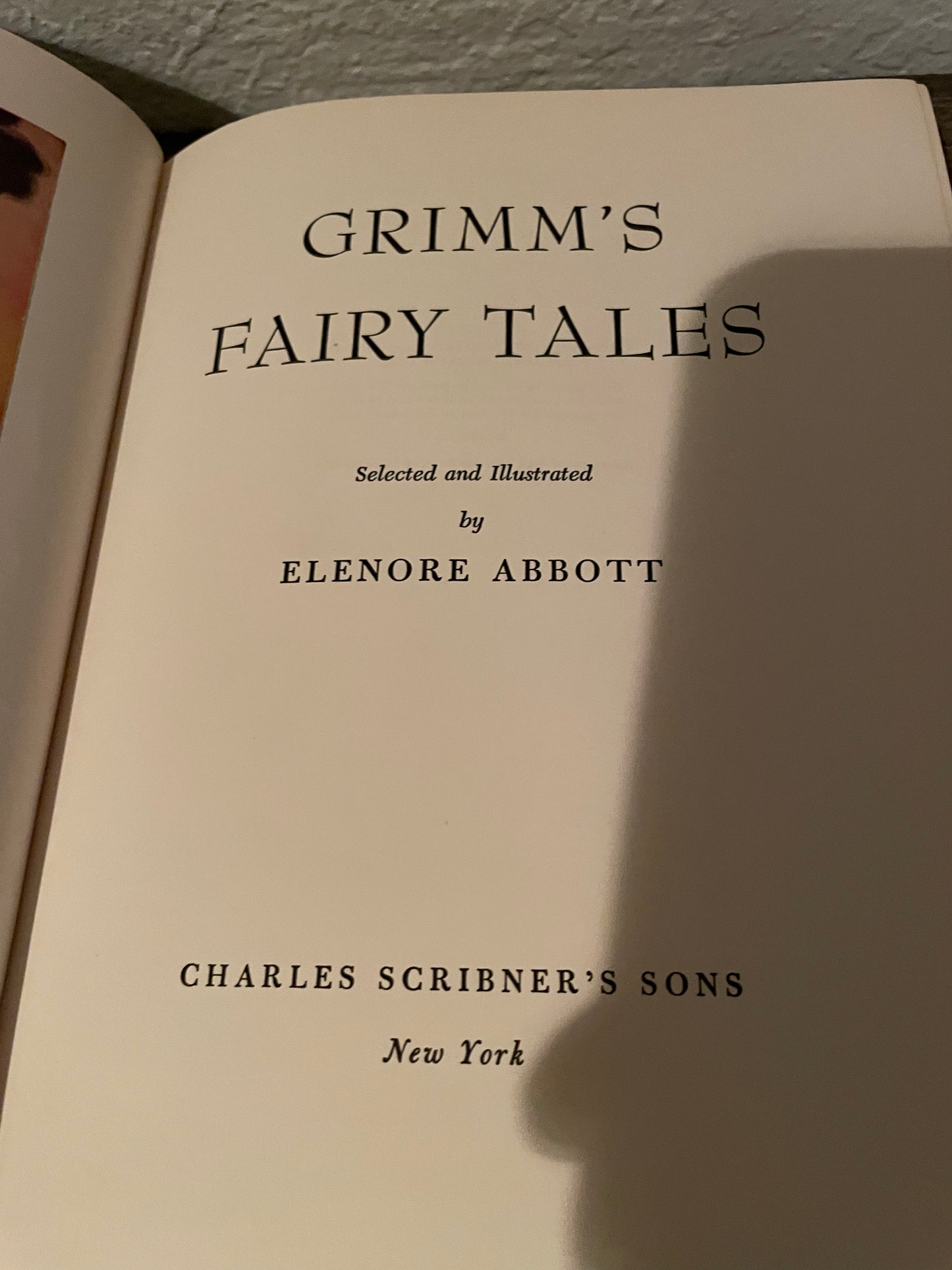 Grimm’s Fairy Tales. Abbott. Charles Scribner’s Sons 1948