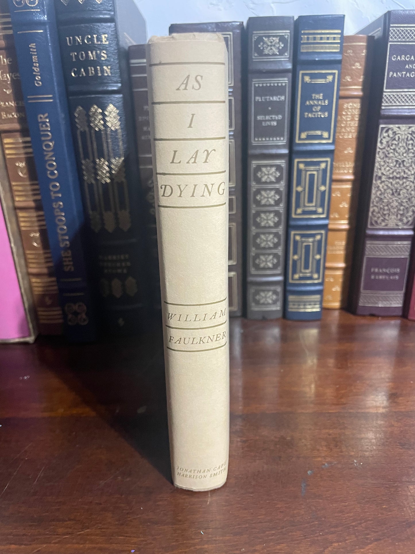 As I Lay Dying. William Faulkner. 1957. 1st Edition Library.