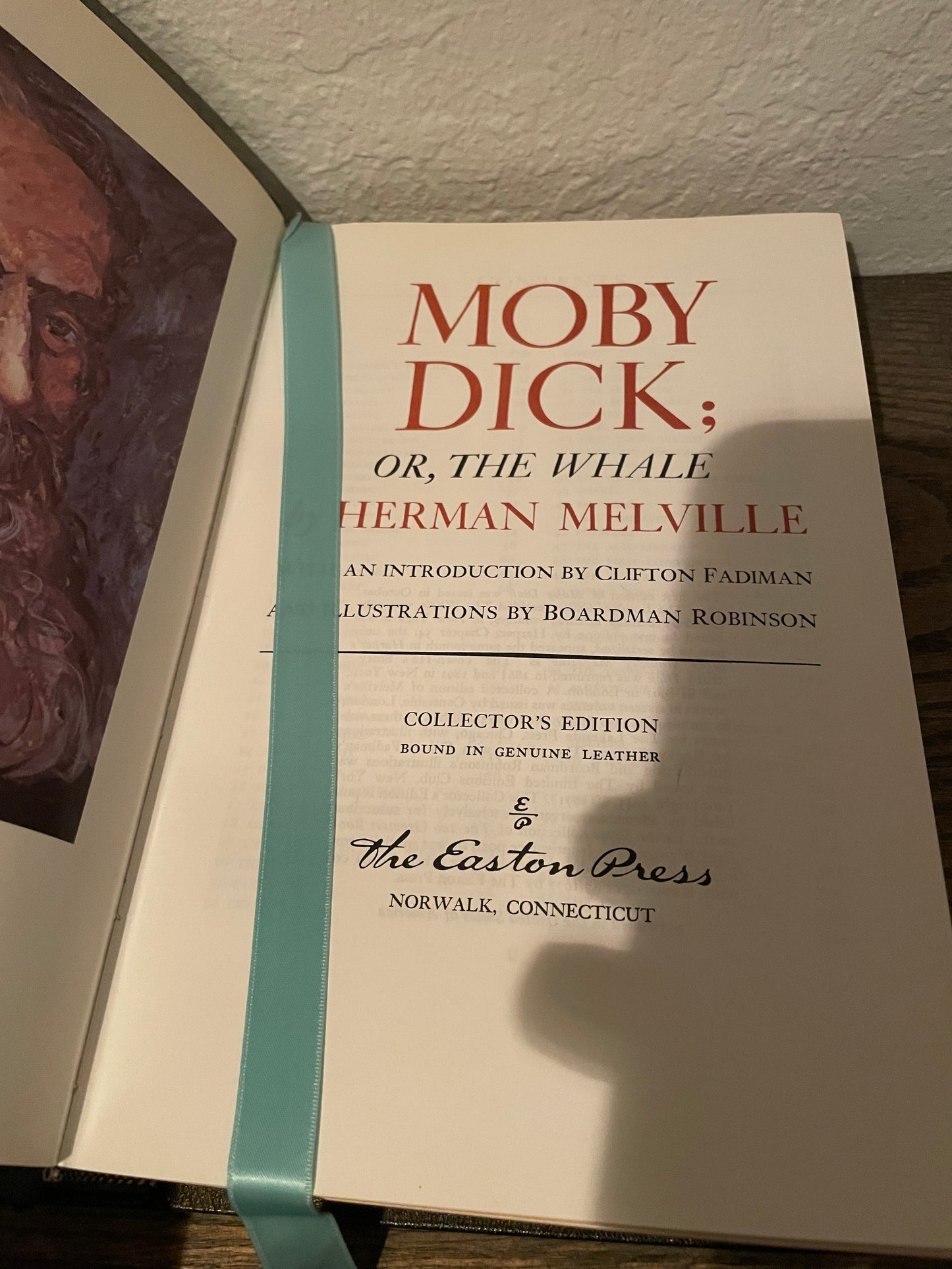 Moby Dick. Herman Melville.