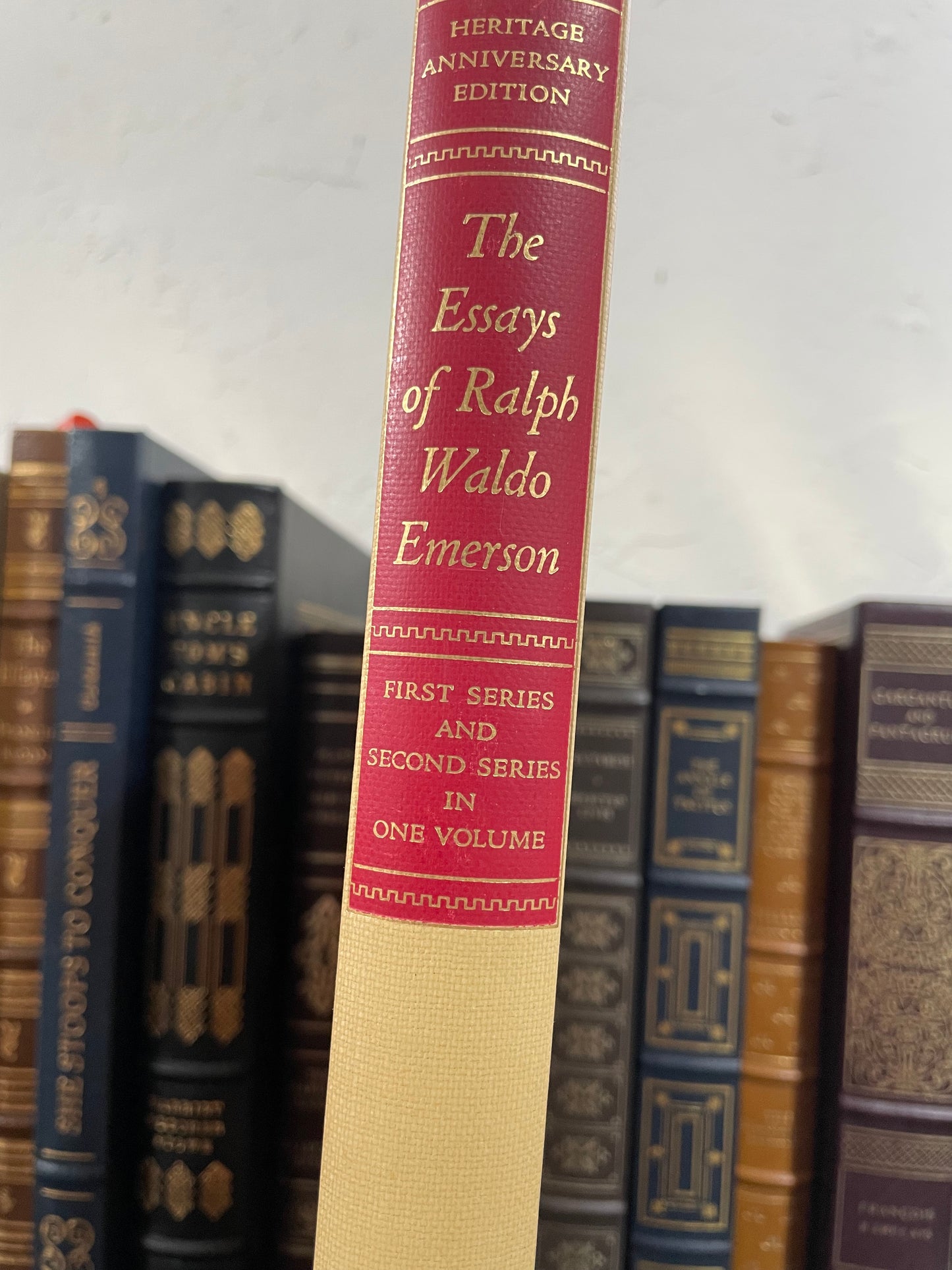 Essays of Ralph Waldo Emerson. 1934 Limited Editions Club. Heritage Press.