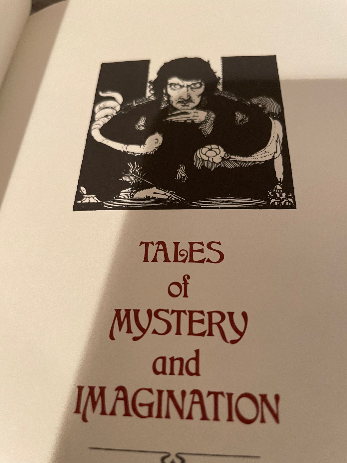 Tales of Mystery and Imagination. Edgar Allen Poe. Franklin Library.