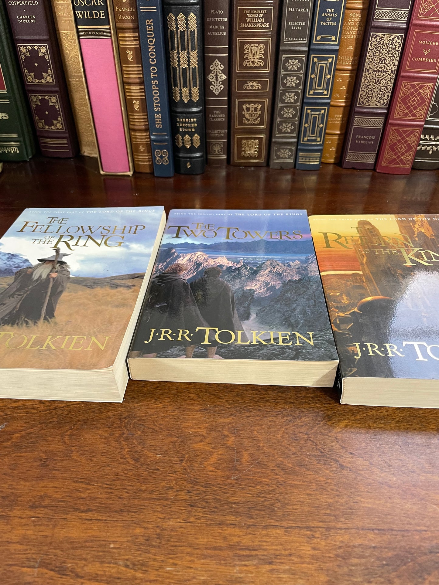 The Lord of the Rings series.